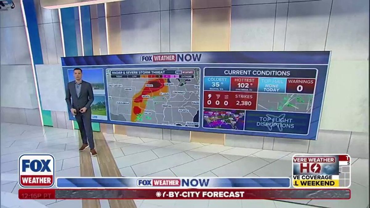 Severe storms set to fire up across the Plains, Midwest | Haystack News