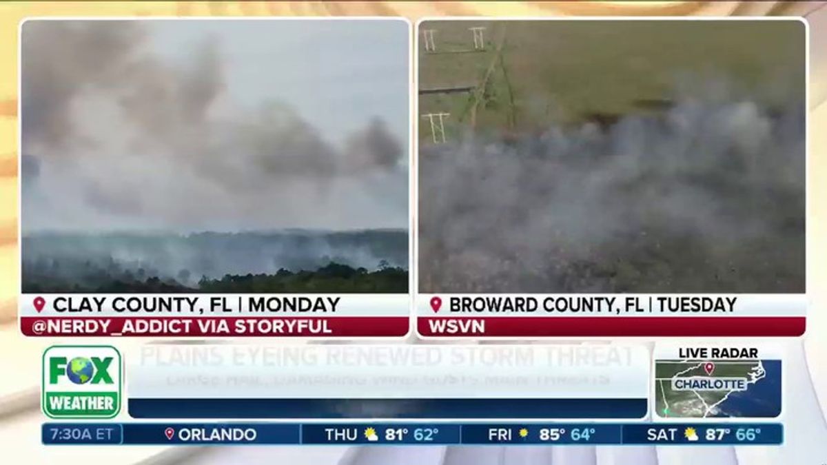 Wildfires explode across Florida with changing levels of containment ...