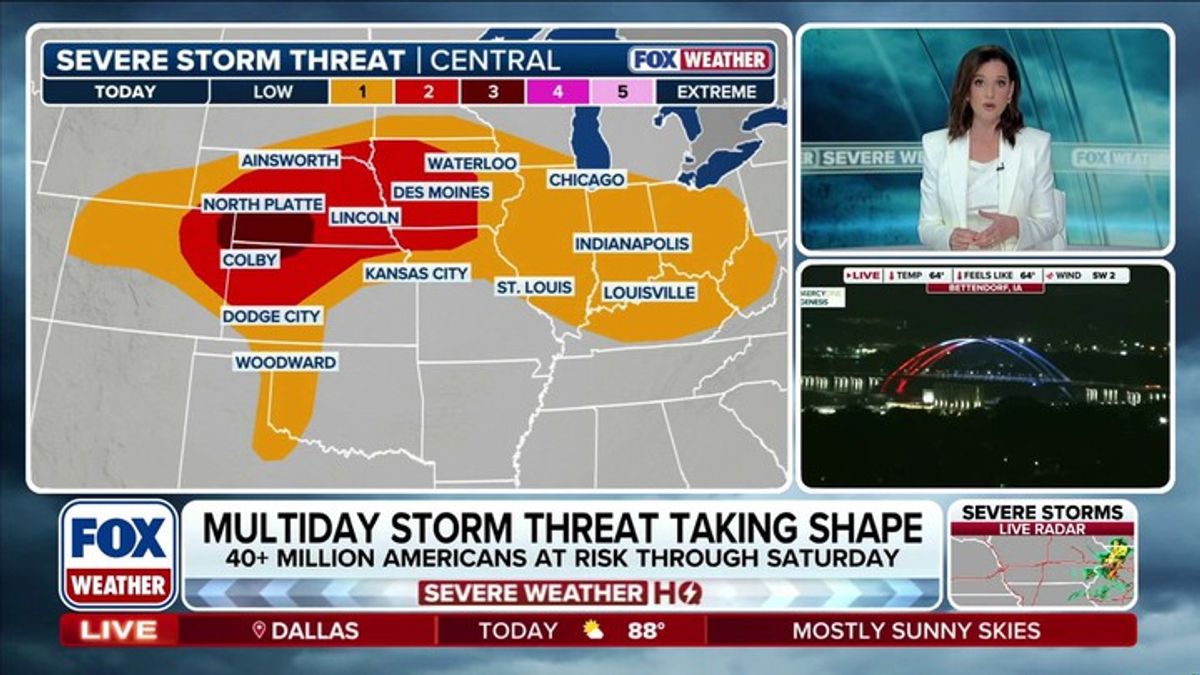 Severe storms target millions across Central US | Haystack News