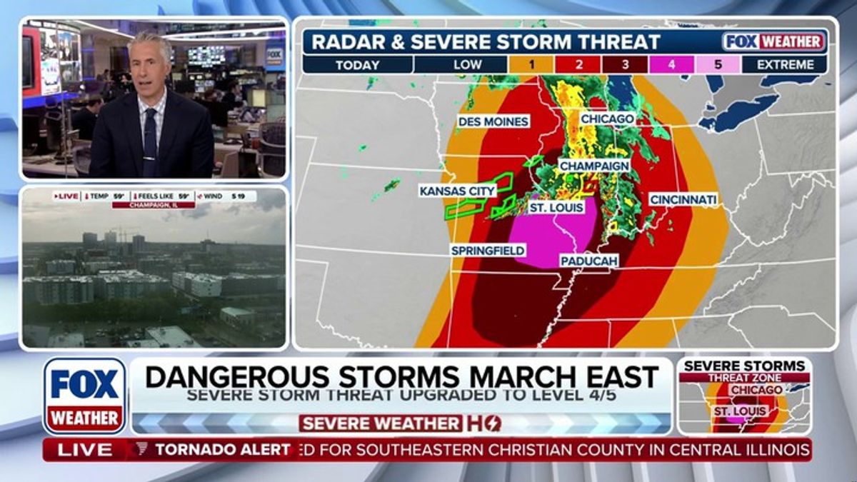 Midwest braces for intense tornado threat as severe weather outbreak ...