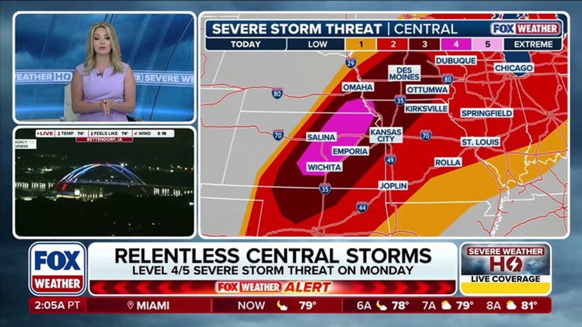 Severe weather outbreak expected, including violent tornado threat for ...