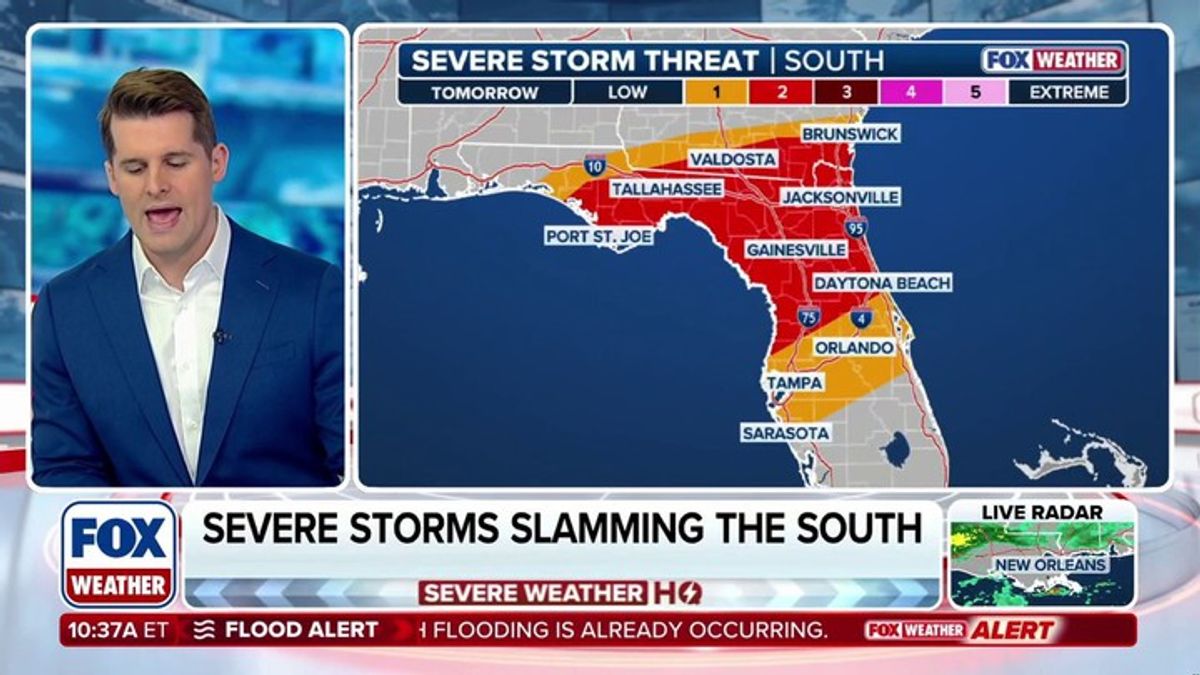 Severe storms taking aim for Florida to kick off the weekend | Haystack ...