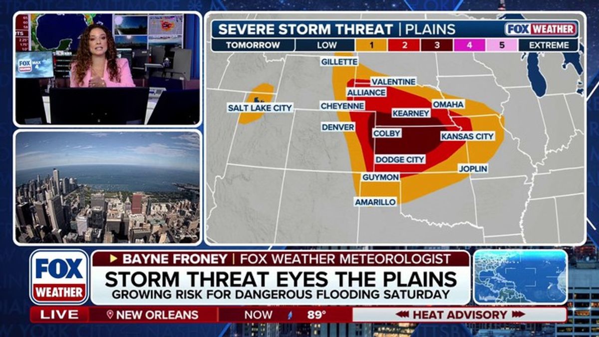 SEVERE WEATHER HQ: Millions Under Threat as Severe Storms Target the ...