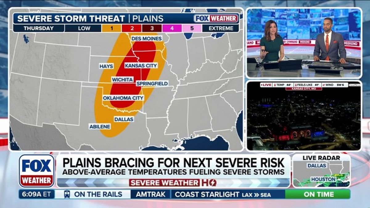 Plains brace for renewed threats of large hail, tornadoes as severe ...