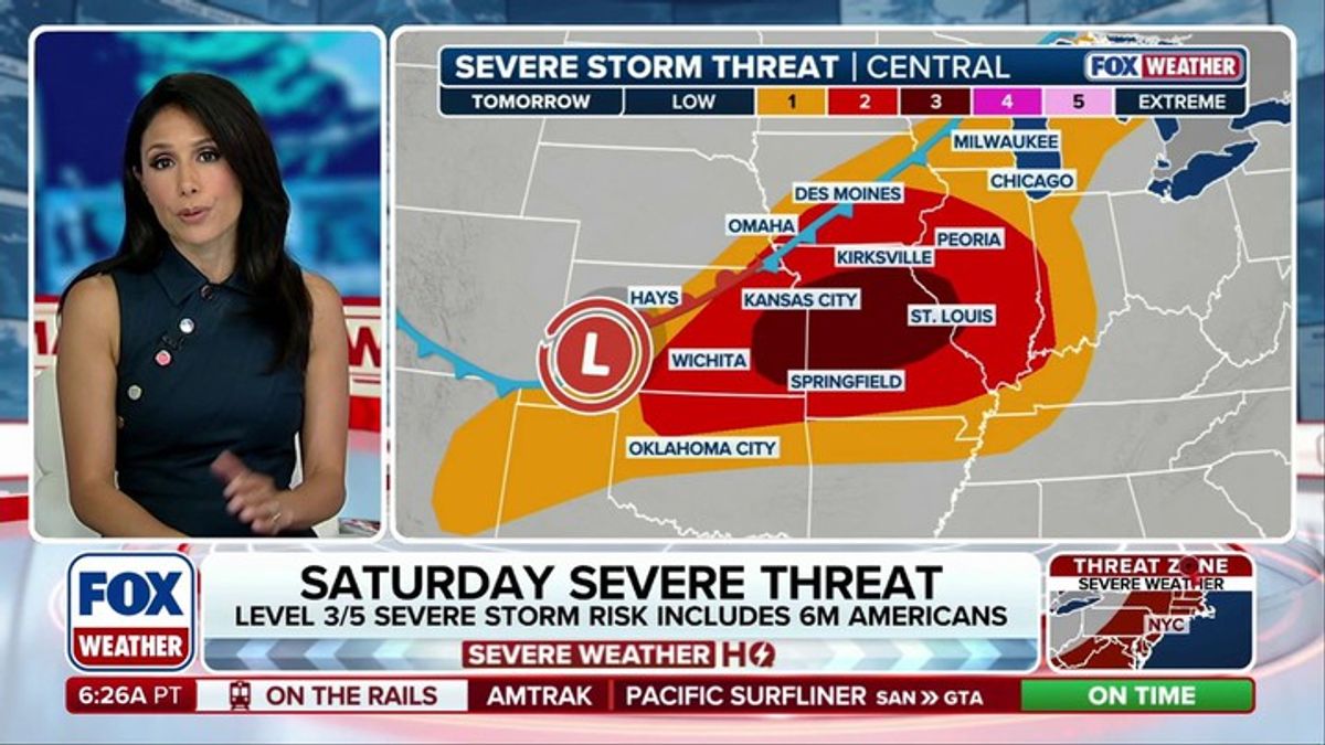 Severe threat ramps up for central US for Saturday | Haystack News