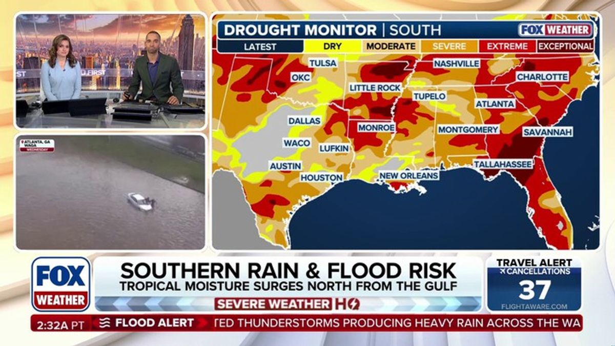 Flood threat increases across the South through Memorial Day weekend ...