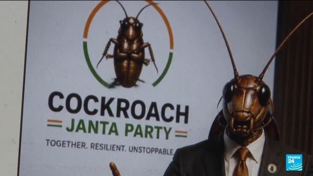 India’s “Cockroach Janta Party” goes viral as Gen Z movement grows ...