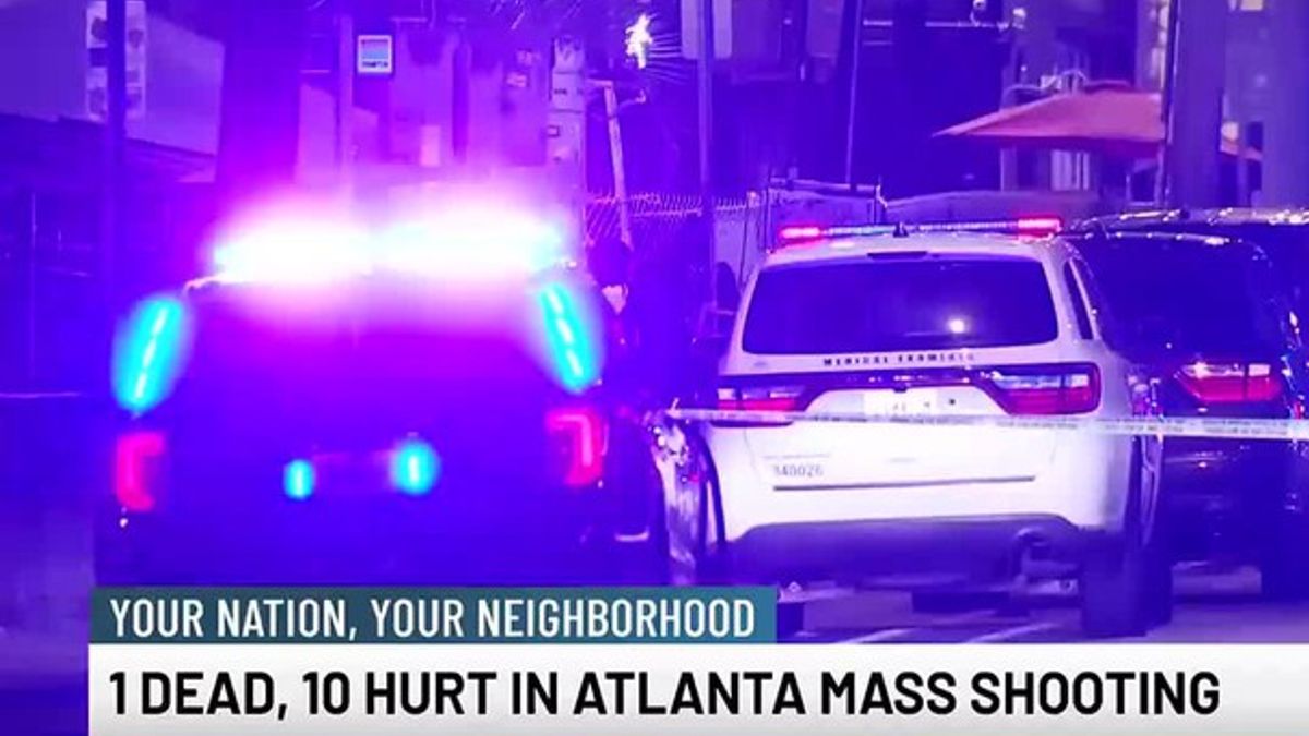 1 dead, 10 hurt in Atlanta mass shooting | Haystack News