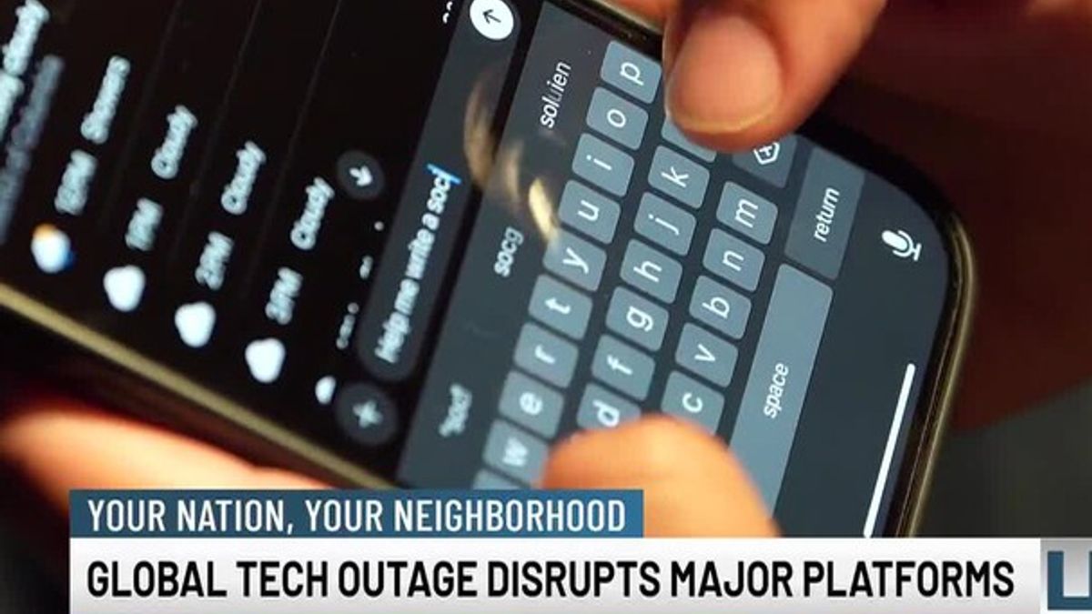 Global Tech Outage Disrupts Major Platforms | Haystack News
