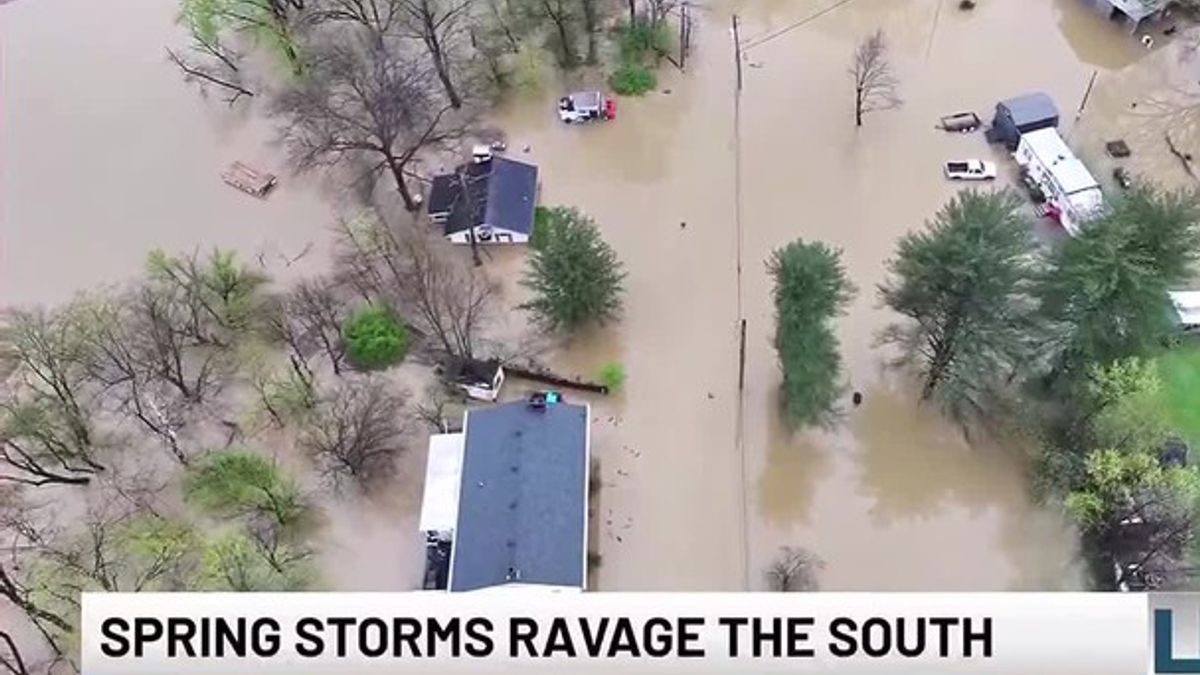 Spring storms ravage the south | Haystack News