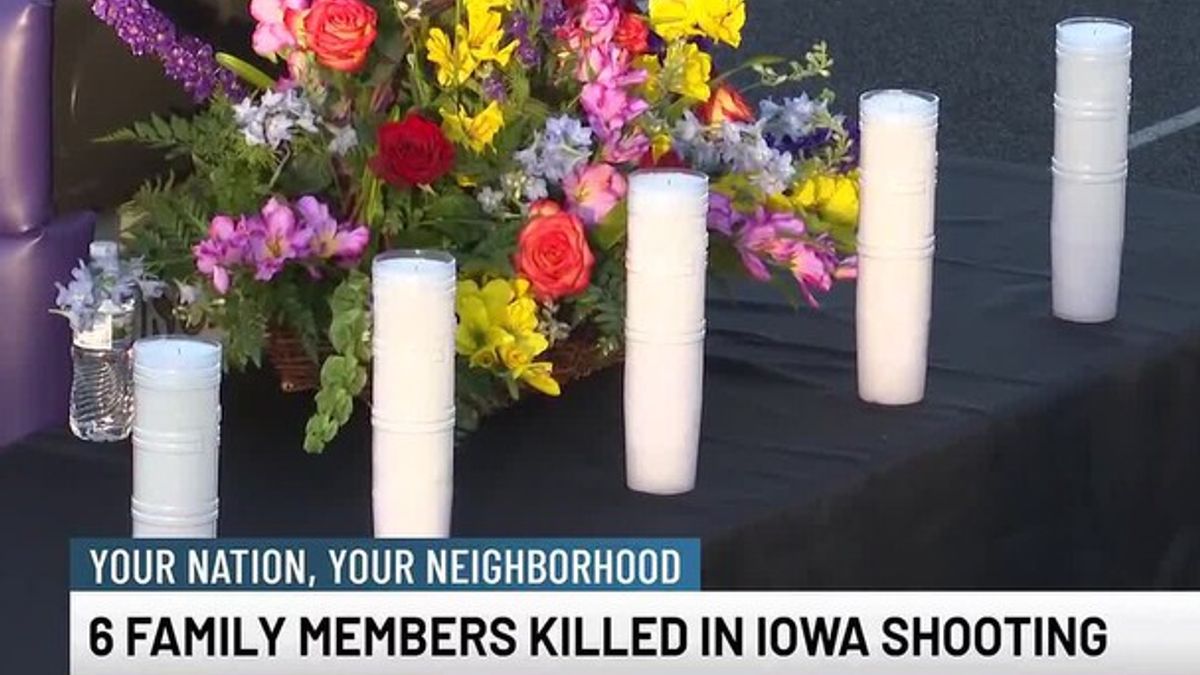 Community members remember the lives lost in Iowa shooting