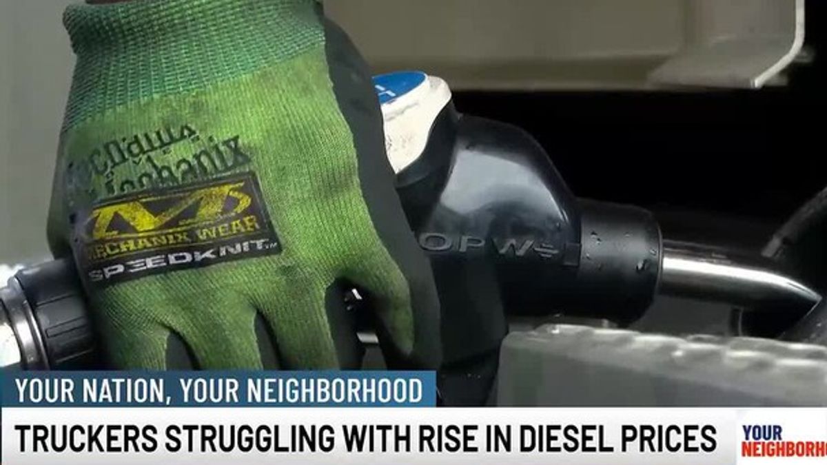 Truckers struggling with rise in diesel prices | Haystack News