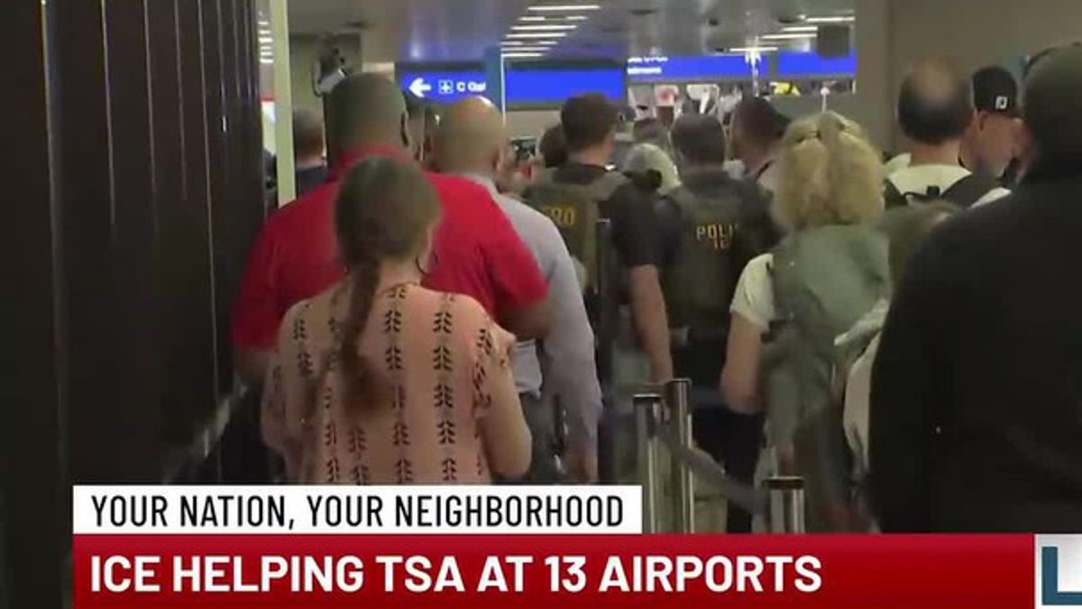 More than 3400 TSA agents call out, ICE deployed to assist | Haystack News