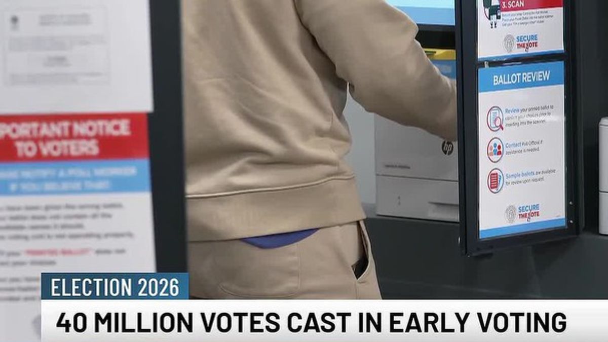 40 million votes cast in early voting | Haystack News