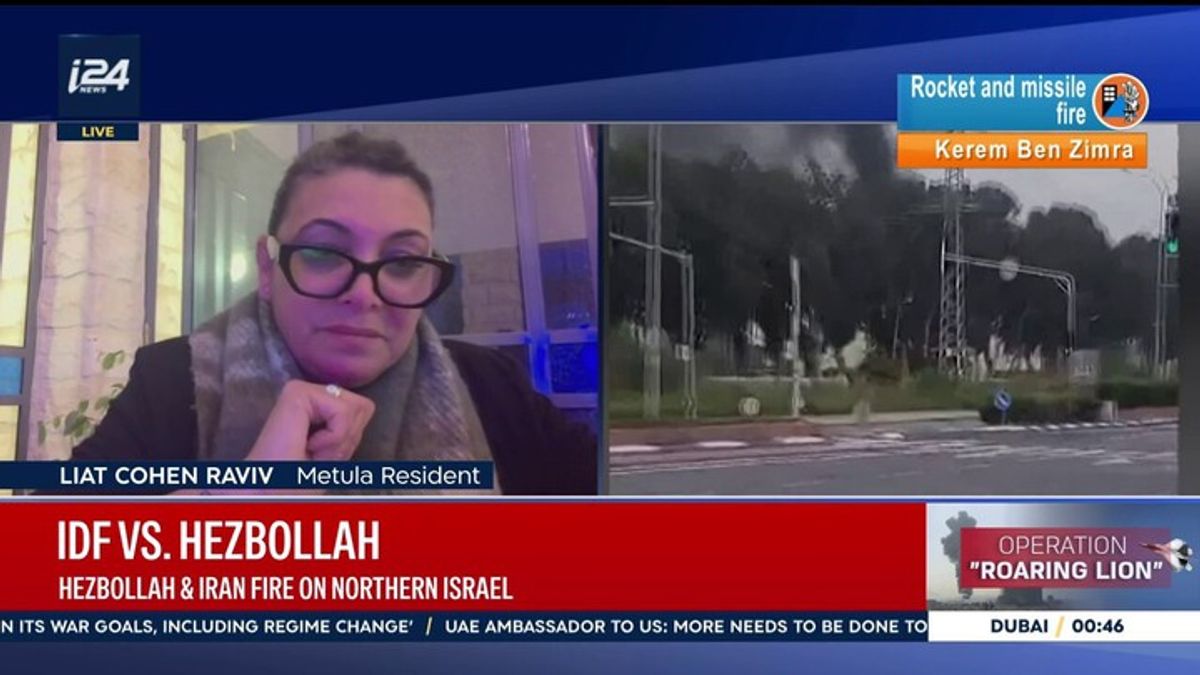 Resident of northern Israel describes life under fire from Iran and ...