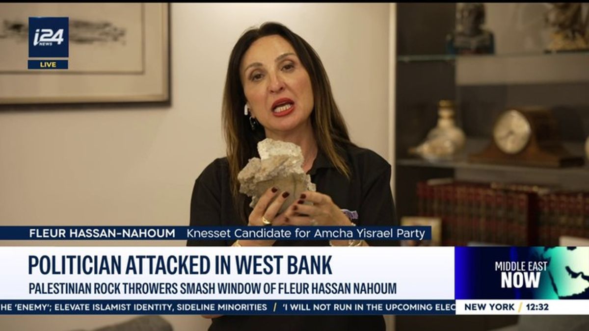 Fleur Hassan-Nahoum describes attack on her in the West Bank | Haystack ...