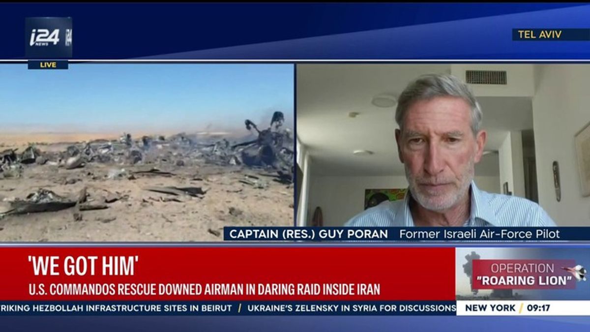 U.S. commandoes rescue 2nd downed airman in daring raid inside Iran ...
