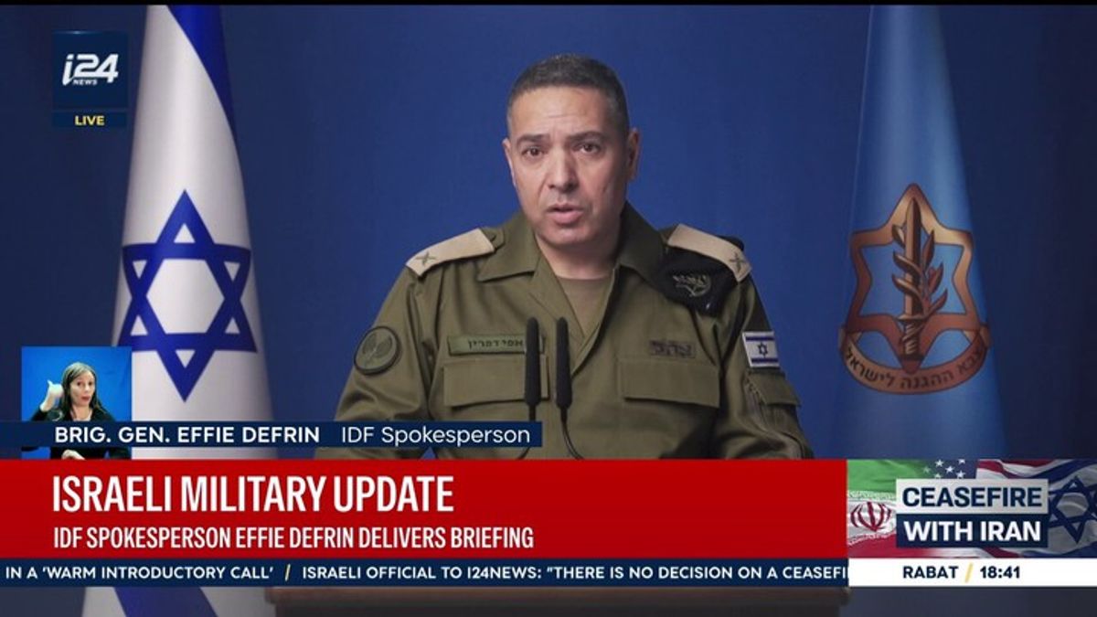 IDF Spokesperson Effie Defrin delivers briefing amid war with Hezbollah ...