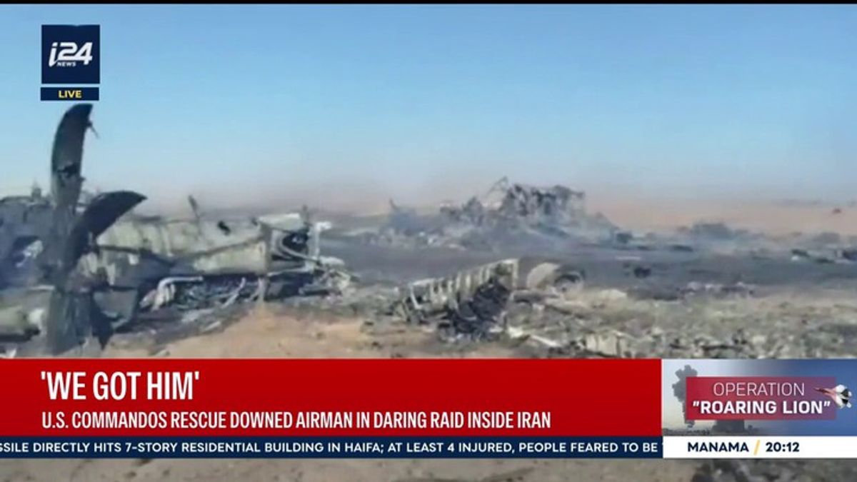 How U.S. commandos rescued a downed airman in a daring raid inside Iran ...