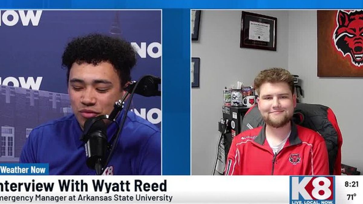 K8 Weather Now: Sit down Interview with Wyatt Reed | Haystack News