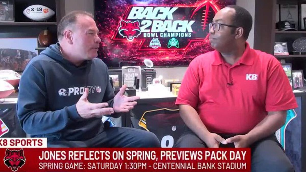 Arkansas State head football coach Butch Jones previews 2026 Pack Day ...