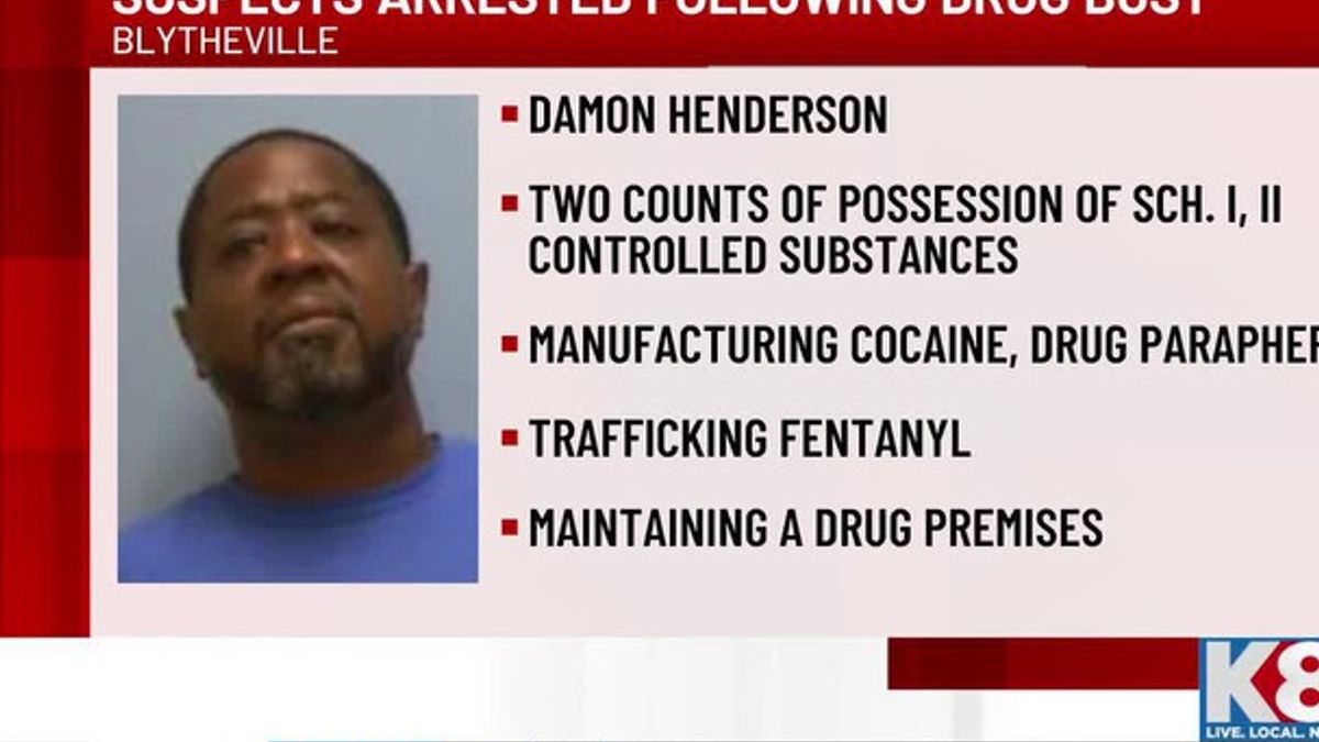 Two arrested after Blytheville drug bust yields crack cocaine, fentanyl ...