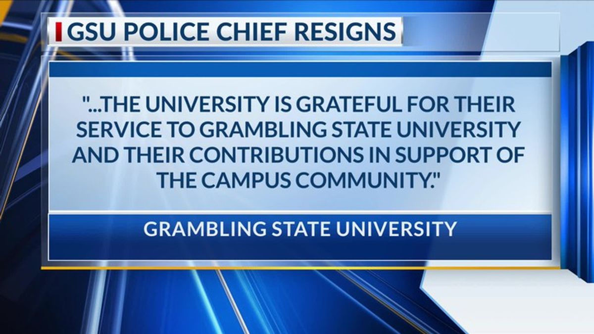 Grambling State confirms resignations of police chief & assistant chief ...