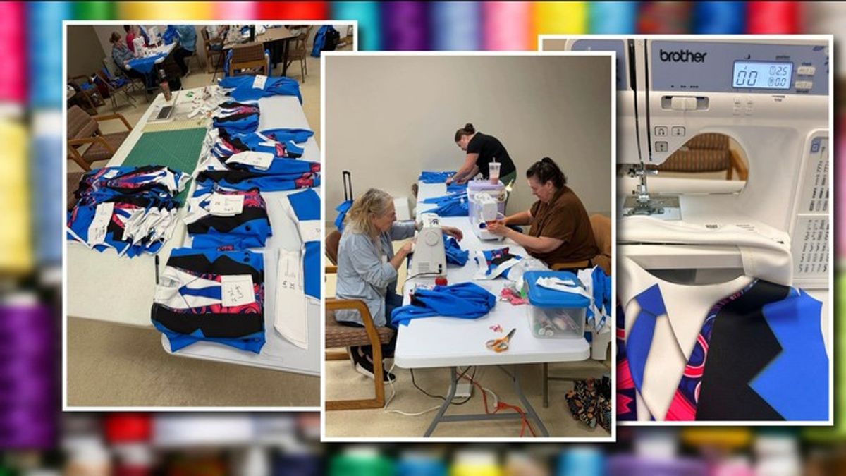 Uniform emergency: MN quilters sew 110 uniforms in two days for high ...