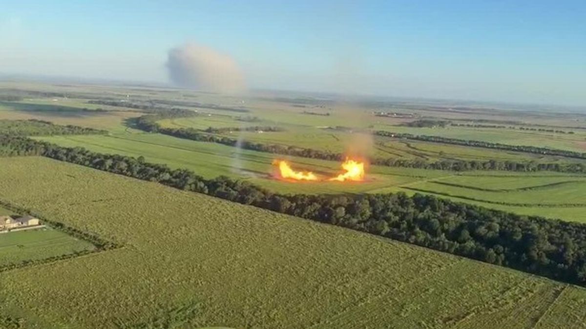 All clear given after gas pipeline rupture near Jennings prompts ...