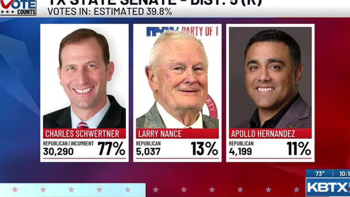 Texas Senate races show mixed results across districts | Haystack News