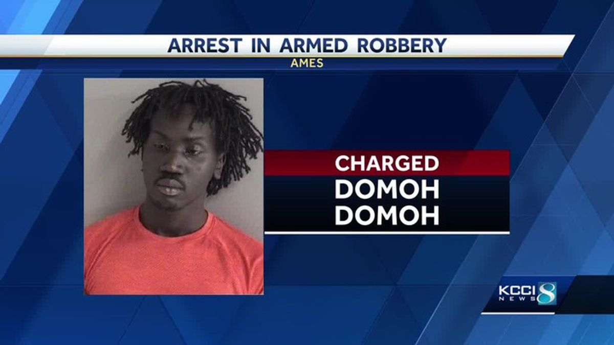 Ames man arrested, charged in November armed robbery | Haystack News