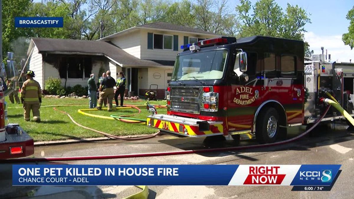 Adel house sustains significant damage in Monday morning fire ...