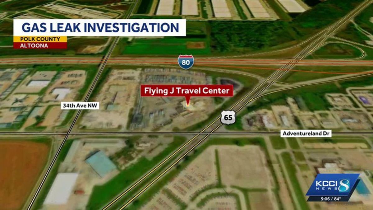Police investigate gas leak at Flying J truck stop in Altoona ...