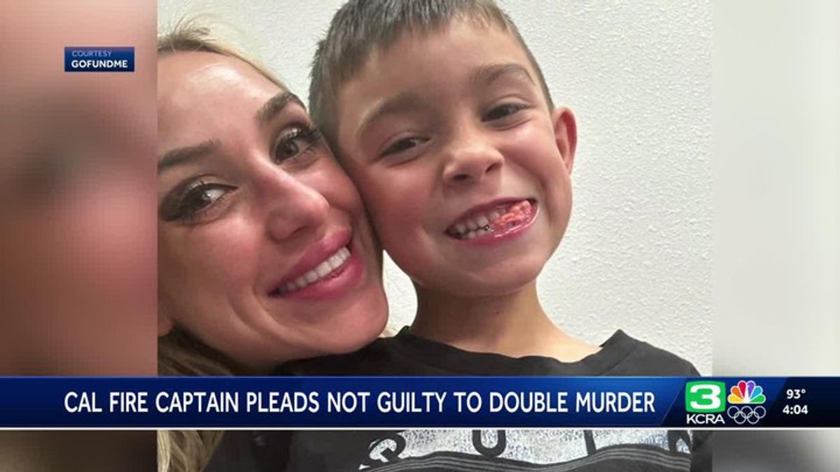 Cal Fire captain accused of killing girlfriend, child pleads not guilty ...