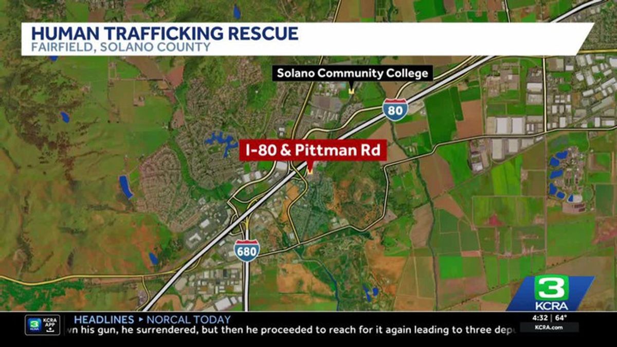 Woman rescued and suspected human trafficker arrested in Fairfield ...