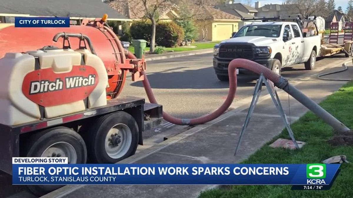 Turlock addresses complaints over fiber optic installation work ...