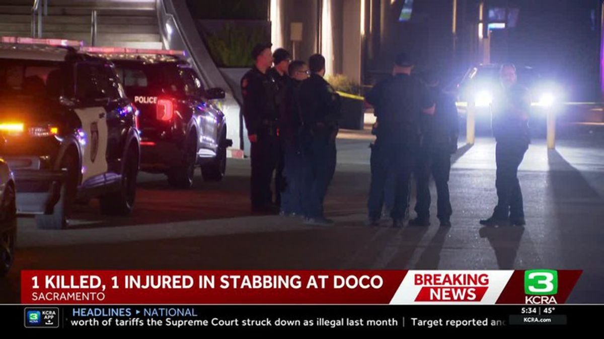 Stabbing at DOCO leaves man dead, woman injured, Sacramento police say ...