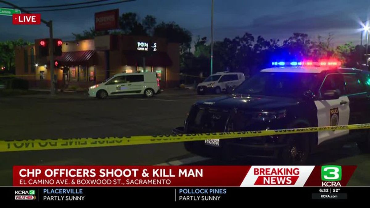 Sacramento shooting involving CHP leaves man dead, police say ...