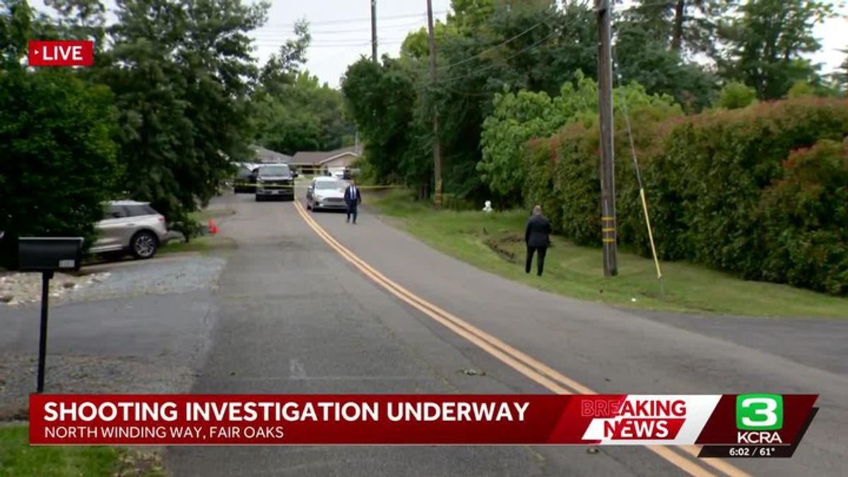 Man in critical condition after being shot in Fair Oaks, Sacramento ...