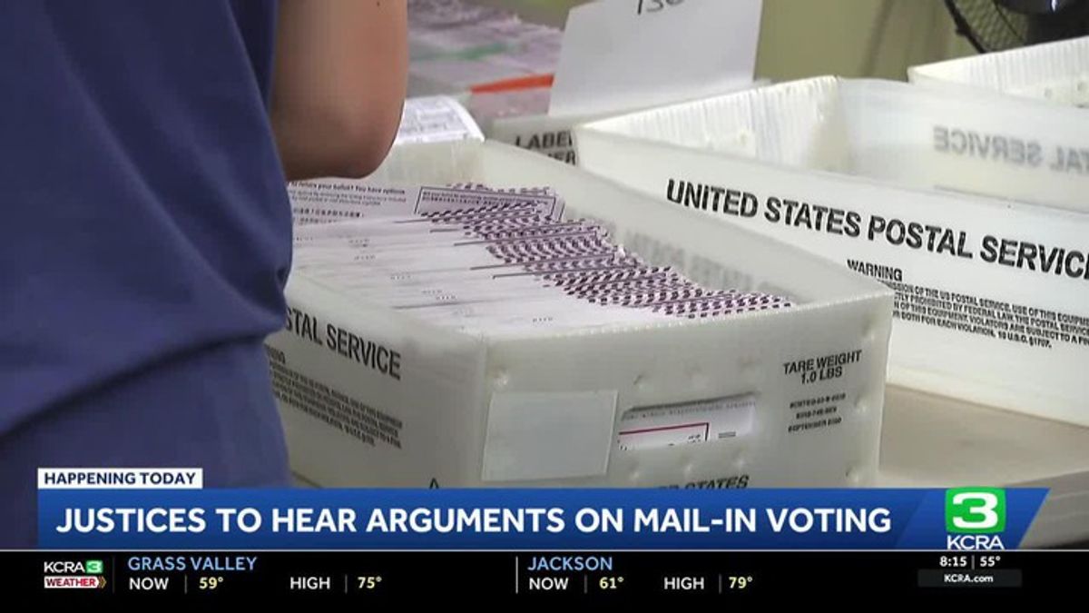 Supreme Court to hear major mail-in voting case ahead of November ...