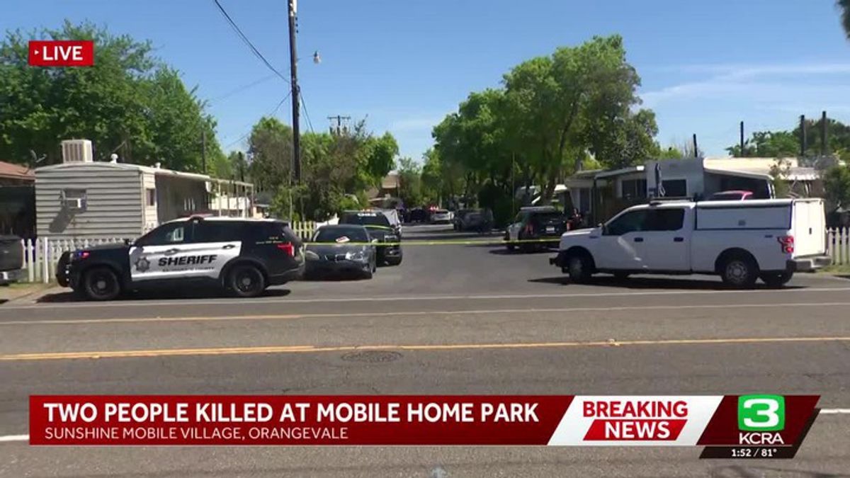 Double homicide at Orangevale mobile home park, Sacramento sheriff says ...