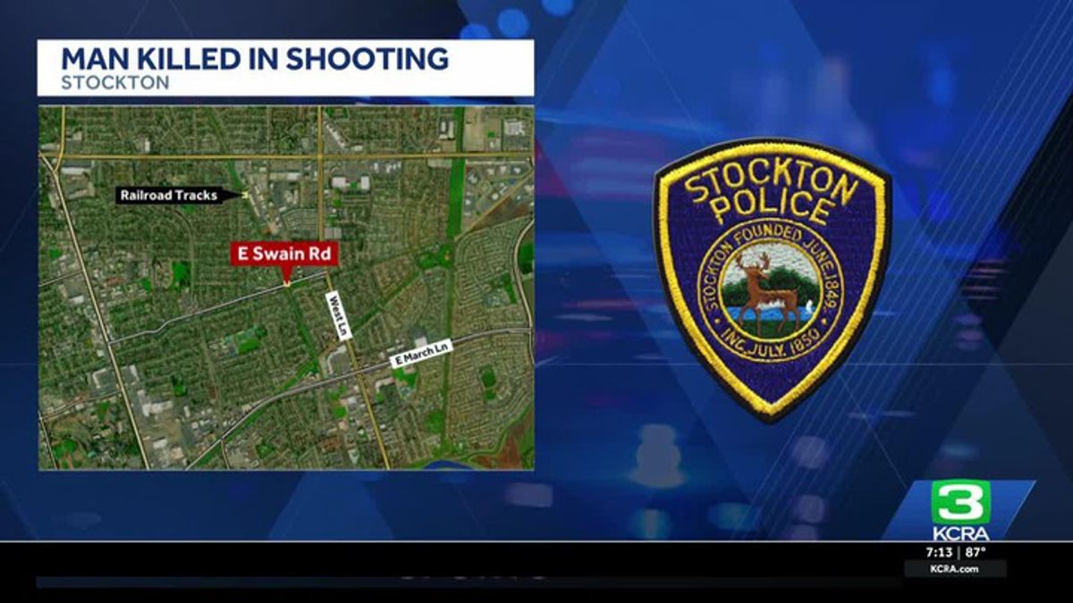Man killed in Stockton shooting, police say | Haystack News