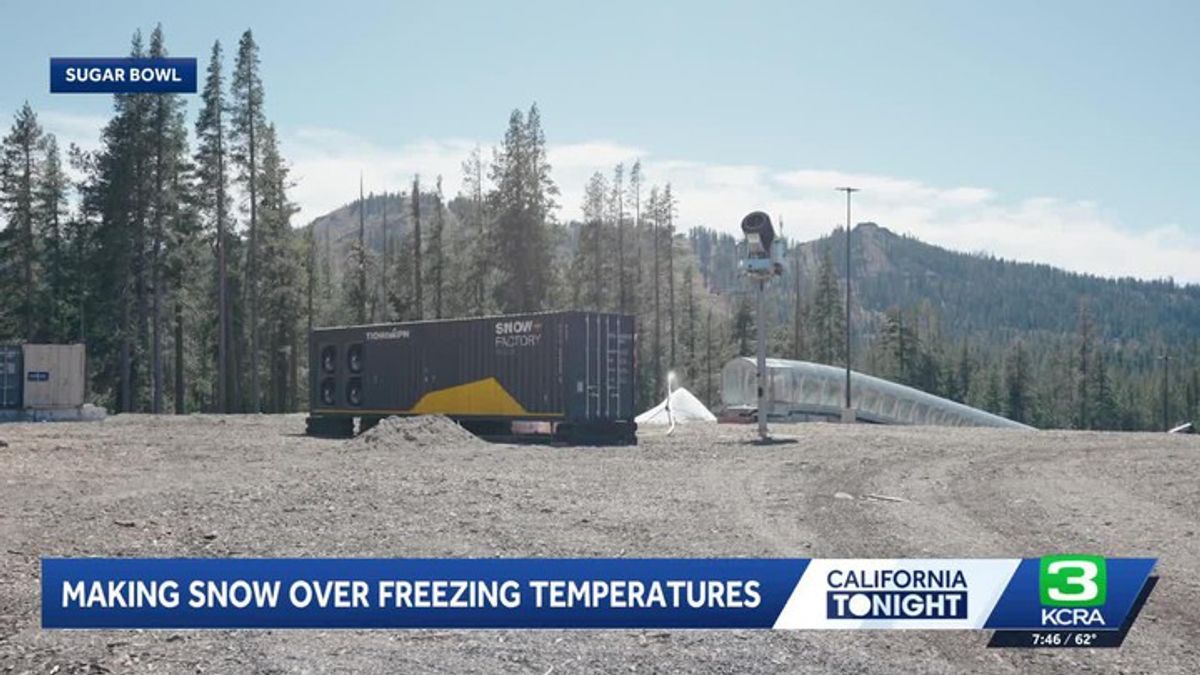 Sugar Bowl Resort uses new snowmaking machine that makes snow in 60 ...