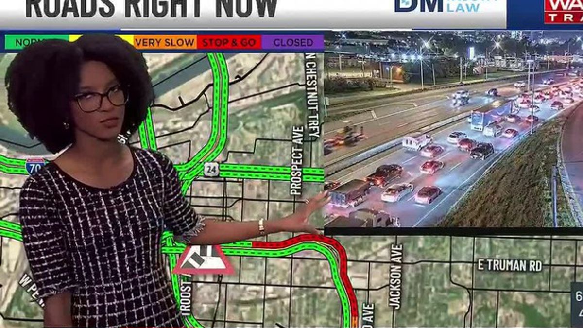 Avoid the Area: All westbound I-70 lanes closed near Paseo after 2 ...