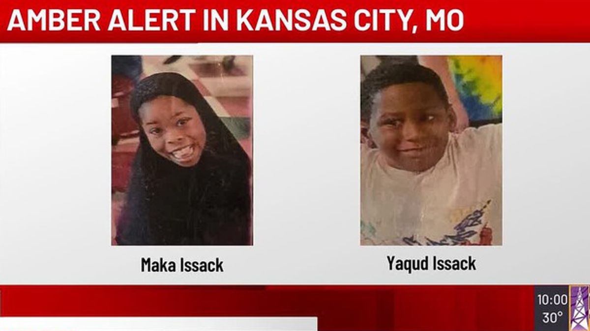 AMBER ALERT: Police search for 2 children last seen with 27-year-old ...