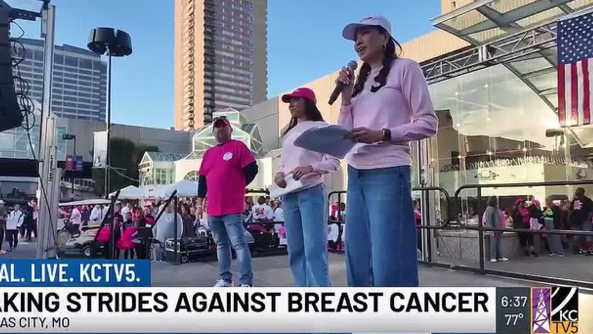Thousands walk at Making Strides Against Breast Cancer event in Kansas ...