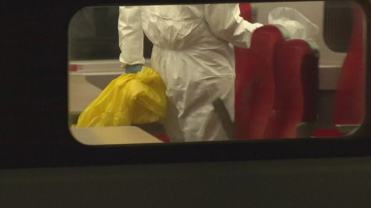 UK police charge man with attempted murder over train stabbing that ...
