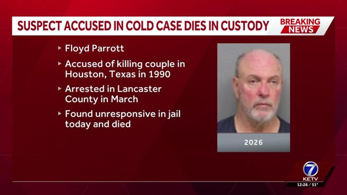 Lincoln man charged in Houston double murder dies in prison | Haystack News