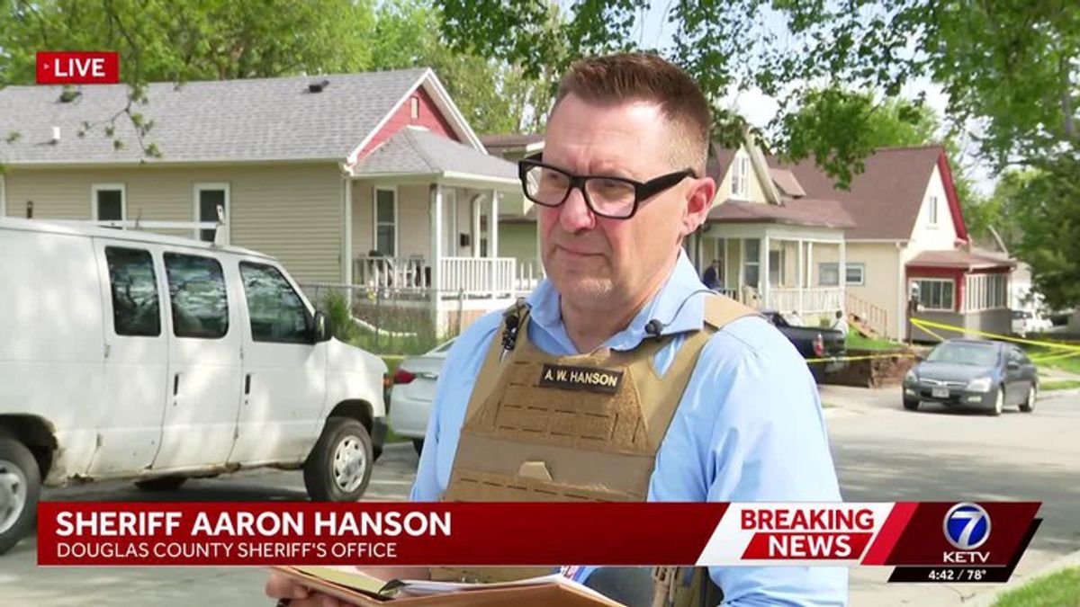 Douglas County Sheriff Aaron Hanson says deputy injured and suspect ...