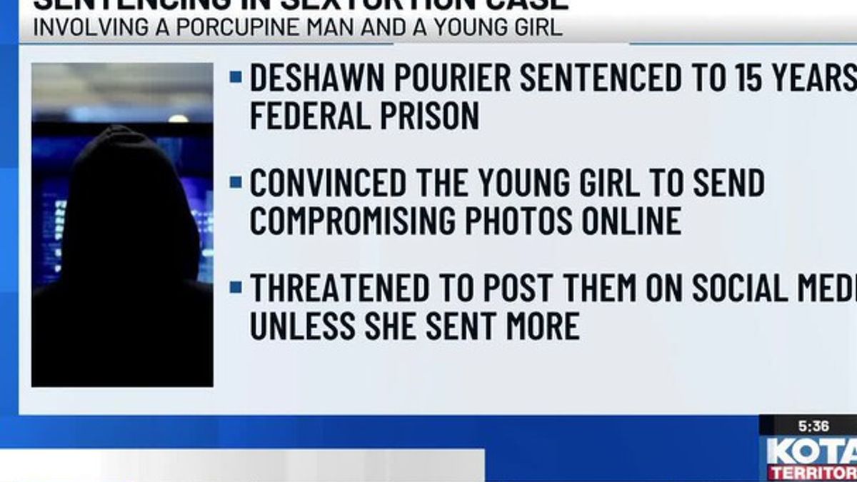 Porcupine man sentenced to 15 years in federal prison in child ...